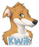  anthro canine dog green_eyes greyhound kwikdog male mammal solo 