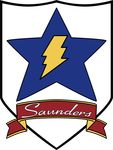  emblem english girls_und_panzer heita0524 highres lightning_bolt no_humans saunders_(emblem) shield star transparent_background 