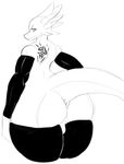  2016 anthro anus balls big_butt buru_(jaynatorburudragon) butt dragon jaynatorburudragon male solo 