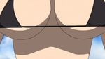  1girl akane-iro_ni_somaru_saka animated animated_gif bikini bikini_bottom bikini_top bouncing_breasts breasts kiryuu_tsukasa_(akane-iro_ni_somaru_saka) large_breasts 