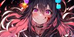  ai-generated blood blood_on_face highres josezr self-upload smile yandere 