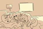  anthro bed betty_(weaver) canine caprine cuddling disney duo fan_character female male male/female mammal nobody_(artist) nude on_bed pack_street remmy_cormo romantic_couple sheep sleeping tasteful_nudity under_covers wolf wool zootopia 