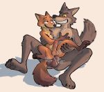 absurd_res anthro anthro_on_anthro anthro_penetrated anthro_penetrating anthro_penetrating_anthro anus balls blush bodily_fluids boots bottomwear brown_body brown_fur canid canine canis clothing crossover cum cum_in_ass cum_inside disney dreamworks duo erection footwear fox fur genital_fluids genitals hi_res humanoid_genitalia humanoid_penis looking_at_another looking_at_partner male male/male male_penetrated male_penetrating male_penetrating_male mammal mr._wolf_(the_bad_guys) nick_wilde nude on_top orange_body orange_fur penetration penis sex sonicinmind tail the_bad_guys wolf zootopia
