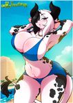  2016 alejandra_coldthorn big_breasts bikini bovine breasts cattle chalo clothing female las_lindas mammal navel solo swimsuit 