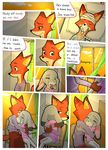  anthro canine comic crying disney female fox fur judy_hopps lagomorph male mammal mrs._wilde nick_wilde peanut.k rabbit tears text zootopia 