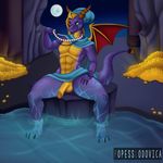  cave muscular penis popesslodovica spyro spyro_the_dragon video_games water 