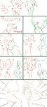  ! ... 2016 4_fingers 5_fingers ? anthro canine clothing comic crying delphox dialogue digital_drawing_(artwork) digital_media_(artwork) duo e-01_(artist) english_text female fox fur gardevoir gloves green_hair hair humanoid humor inner_ear_fluff looking_at_viewer mammal nails nintendo pok&eacute;mon red_eyes shocked simple_background smile tears teeth text video_games white_background white_fur 