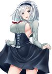  hamakaze_(kancolle) kantai_collection sin_(kami148) skirt_lift tagme 