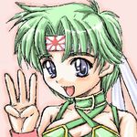  1girl green_hair kikuchi_riu tagme wrestle_angels wrestle_angels_survivor wrestler 