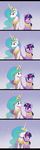  2015 akeahi blush comic crown cute duo equine eye_contact eyes_closed female feral friendship_is_magic hair horn hug jewelry long_hair mammal multicolored_hair my_little_pony necklace princess_celestia_(mlp) purple_eyes scarf sitting smile snow twilight_sparkle_(mlp) wing_hug winged_unicorn wings 