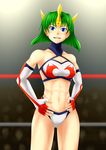  1girl green_hair ring_dream sonic_cat tagme wrestle_angels wrestler 