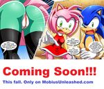  2016 amy_rose anthro archie_comics bbmbbf butt canine clothed clothing comic coming_soon dialogue digital_drawing_(artwork) digital_media_(artwork) female fennecfox fox fur gloves hedgehog inkbunny invalid_tag legwear male mammal mobian_(species) mobius_unleashed open_mouth palcomix palcomix_team preview pussy shocked skirt sonar_the_fennec sonic_(series) sonic_the_hedgehog teaser text upskirt video_games 