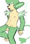  2016 balls blush digital_media_(artwork) fur hair humanoid male male/male mammal monkey nintendo nipples nude open_mouth paraquet penis pok&eacute;mon pose primate simisage sketch solo video_games 