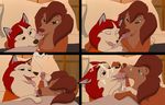  2016 all_dogs_go_to_heaven amber_eyes balto_(film) bed bestiality brown_fur canine crossover cum cum_on_face cumshot dog ejaculation eyes_closed faceless_male fangs fellatio feral fur green_eyes group group_sex half-closed_eyes human human_on_feral husky interspecies irish_setter jenna licking male mammal multicolored_fur open_mouth oral oral_penetration orgasm penetration pillow red_fur saliva sasha_la_fleur scarf sex teeth the_giant_hamster threesome tongue tongue_out two_tone_fur white_fur 