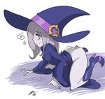  1girl ass character_request female little_witch_academia solo 