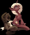  2016 animal_genitalia animal_penis anus balls blonde_hair brown_hair butt cheating colored colorfulhoovednights cutie_mark digital_media_(artwork) duo equine equine_penis fan_(disambiguation) female feral finewine fur hair hereto hooves horn horse invalid_tag male male/female mammal my_little_pony nude open_mouth penis pussy riding sex tongue tongue_out tuft unicorn vein watermark wine_glass 