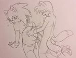  anal balls blush butt canine duo erection fox hedgehog male male/male mammal miles_prower mothernoroi nude penetration penis sex sonic_(series) sonic_the_hedgehog 