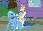  2016 areola breasts broken_horn collar duo equine fall_of_equestria female flam_(mlp) flim_(mlp) forced friendship_is_magic horn male male/female mammal my_little_pony nipples nude rape sex slave unicorn 