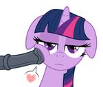  &lt;3 2016 animal_genitalia digital_media_(artwork) duo equine erection female feral friendship_is_magic fur hair horn horse humor looking_at_viewer male mammal multicolored_hair my_little_pony nude penis pony purple_eyes purple_fur purple_hair simple_background twilight_sparkle_(mlp) unamused unicorn white_background zutheskunk 