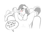  2016 amazin-arts blush braeburn_(mlp) ears_down earth_pony english_text equine fellatio first_person_view friendship_is_magic hat horse human interspecies licking lying male male/male mammal my_little_pony nude on_back oral penis pony sex simple_background sketch speech_bubble text tongue tongue_out white_background 