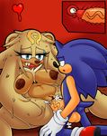  big_breasts breasts cum cum_in_pussy cum_inside dreamcastzx1 female gold_the_tenrec hedgehog huge_breasts huge_penis male mammal naroflow penis sonic_(series) sonic_the_hedgehog tenrec 