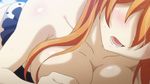  2girls animated animated_gif bikini breasts date_a_live large_breasts multiple_girls open_mouth orange_hair swimsuit yamai_yuzuru 