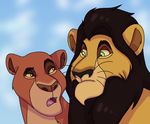  2016 ahadi disney feline green_eyes itoruna lion mammal mane uru_(the_lion_king) 