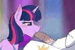 2016 animated blush cum cutie_mark duo equine eyes_closed female feral friendship_is_magic fur hair horn horse inside male mammal multicolored_hair my_little_pony oral penis pony princess_celestia_(mlp) sex tongue tongue_out twilight_sparkle_(mlp) twotail813 unicorn white_fur 