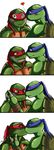  bakameganekko invalid_tag leonardo_(tmnt) ninja raphael_(tmnt) reptile scalie teenage_mutant_ninja_turtles teenager turtle turtles 