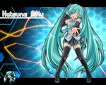  chibi hatsune_miku jpeg_artifacts leek thigh-highs vocaloid 