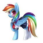  &lt;3 2016 alpha_channel blue_feathers blue_fur blush clothed clothing costume equine feathered_wings feathers female feral friendship_is_magic fur hair looking_at_viewer mammal multicolored_hair my_little_pony pegasus purple_eyes rainbow_dash_(mlp) scarlet-spectrum simple_background solo transparent_background wings 