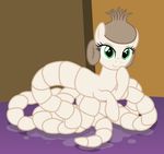  2016 badumsquish brown_hair equine fan_character female green_eyes hair horse hybrid mammal my_little_pony pony solo tapeworm what 