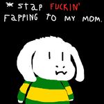  anthro asriel_dreemurr caprine child clothed clothing fur goat male mammal undertale video_games white_fur young 