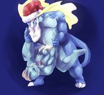  anal anal_penetration anthro anvil_position arm_grab aurorus balls beard big_dom_small_sub blush carrying christmas cum cum_in_ass cum_inside cum_splatter dinosaur duo ejaculation erection facial_hair hat holidays legs_up machoke male male/male naughtyimp nintendo nude one_eye_closed open_mouth orgasm penetration penis piledriver_position pok&eacute;mon restrained santa_hat scalie sex size_difference slightly_chubby spread_legs spreading standing upside_down video_games 