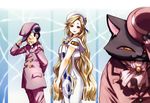  amano_kozue ametsuchi_akino animal anno_namihei aria cait_sith cat seifuku 