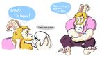  asgore_dreemurr atlantart dialogue male male/male sans_(undertale) size_difference tears undertale video_games 