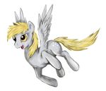  alpha_channel blonde_hair cutie_mark dalagar derpy_hooves_(mlp) equine feathered_wings feathers female feral friendship_is_magic fur grey_feathers grey_fur hair hooves mammal my_little_pony nude pegasus simple_background smile solo transparent_background wings yellow_eyes 