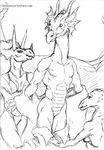  anthro chris_sawyer clothed clothing dragon female male pants_down partially_clothed scalie tagme undressing 