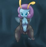  anthro arthropod breasts female illumise insect nintendo nipples nyquil pok&eacute;mon pussy short_stack solo video_games 