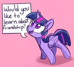  2016 ? cute cutie_mark dialogue english_text equine female feral friendship_is_magic hair horn lilfunkman looking_up mammal my_little_pony open_mouth purple_eyes simple_background solo text twilight_sparkle_(mlp) winged_unicorn wings 