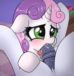  2016 animal_genitalia animal_penis blush book cum cum_in_mouth cum_inside duo equine equine_penis female feral friendship_is_magic hair horn horse inside male male/female mammal multicolored_hair my_little_pony ohiekhe oral penis pony sex solo_focus sweetie_belle_(mlp) tongue tongue_out two_tone_hair unicorn vein young 