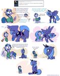  ... 2016 ? animated anus blue_hair blush butt comic crown cutie_mark dialogue dock duo english_text equine fan_character female feral fisting friendship_is_magic hair horn male mammal my_little_pony princess_luna_(mlp) pussy raised_tail rear_view sitting spread_wings text tumblr unicorn vaginal vaginal_fisting whateverbender winged_unicorn wings 