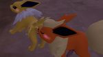  3d_(artwork) blush cunnilingus digital_media_(artwork) duo eeveelution female feral flareon jolteon licking male male/female mammal nintendo oral penis pok&eacute;mon pussy sex source_filmmaker tongue tongue_out vaginal video_games 