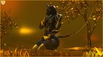  &lt;3 2016 3d_(artwork) anthro anubian_jackal anubis biceps big_butt butt canine deity detailed_background digital_media_(artwork) jackal kneeling male mammal muscular nude r-a-s-p_(artist) raised_tail solo thick_thighs wide_hips 