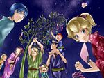  blue_eyes blue_hair blush brown_hair fire_emblem fire_emblem:_monshou_no_nazo fire_emblem:_souen_no_kiseki ike japanese_clothes kimono kirby kirby_(series) link long_hair lucas mario_(series) marth mother_(game) mother_3 multiple_boys multiple_girls ness open_mouth pointy_ears ponytail princess_peach princess_zelda smile super_mario_bros. super_smash_bros. the_legend_of_zelda the_legend_of_zelda:_the_wind_waker the_legend_of_zelda:_twilight_princess toon_link wasabi_(legemd) 
