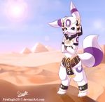  &lt;3 2016 anubis cute deity desert eeveelution egyptian male nintendo pok&eacute;mon pyramid sand senz solo sun umbreon video_games 