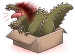  ambiguous_gender box brute_wyvern canes-cm capcom cute deviljho feral monster_hunter reptile scales scalie simple_background solo video_games wyvern 