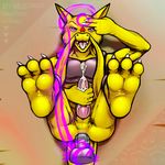  alakazam anal anal_masturbation animal_genitalia anthro anthrofied anus barefoot cum cum_on_self dildo erection foot_focus genital_slit high-angle_view ket-ralus legs_up male masturbation nintendo nude open_mouth penile_masturbation penis pok&eacute;mon sex_toy sharp_teeth signature slit solo teeth telekinesis toying_self video_games 