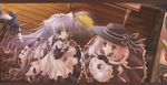  amber_eyes animal_ears bow cafe_little_wish cat_ears dress food gloves gothic_lolita hat highres lily_(cafe_little_wish) lolita lolita_fashion long_hair maid mina_(cafe_little_wish) nekomimi pink_eyes pink_hair purple_hair ribbon short_hair tinker_bell tinkerbell yellow_eyes 