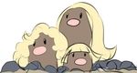  ambiguous_gender blonde_hair dugtrio hair nintendo pok&eacute;mon unknown_artist video_games 